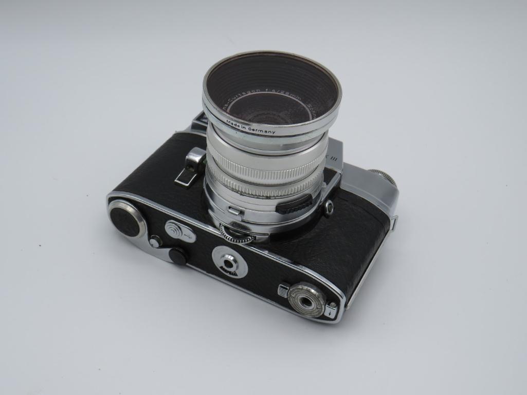 Kodak Retina Reflex III 35MM Camera w/ (3) Lenses
