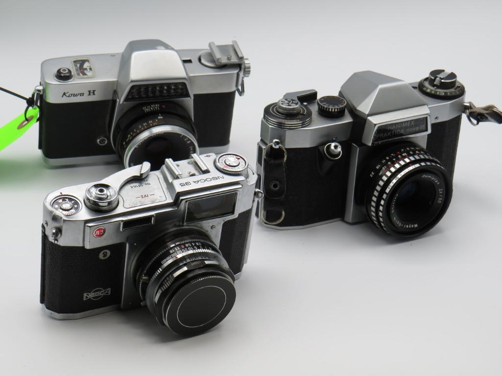 (3) Japanese & Australian 35MM Cameras