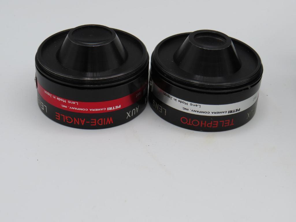 (2) Petri 35MM Cameras & (2) Lenses