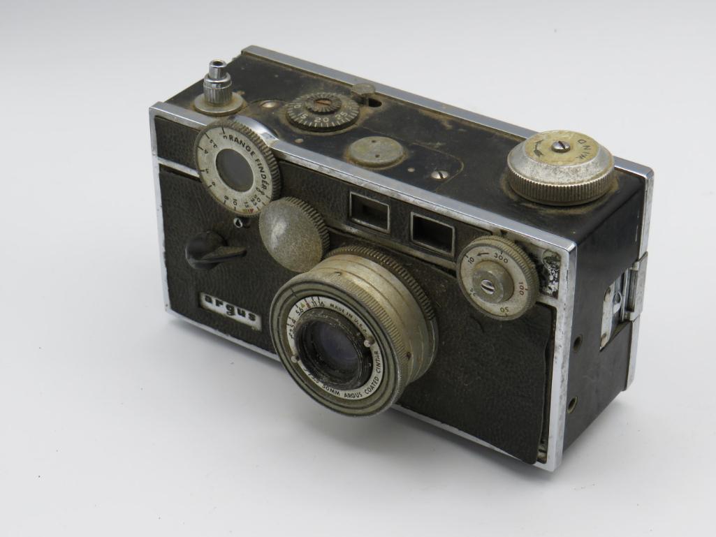 (3) Argus 35MM Rangefinder Cameras