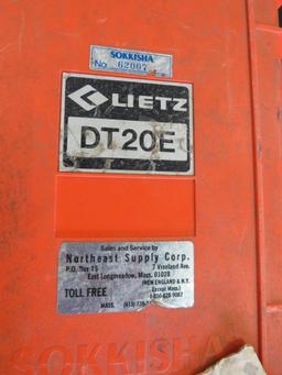 Sokkisha Lietz DT20E Transit Survey w/ Case