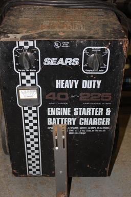 Sears Heavy Duty 40 Amp Engine Starter/Battery Charger
