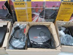 (3) Sony Car DiscMan Compact Disc Players D-835K