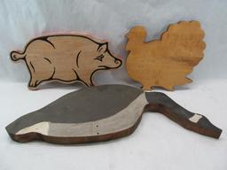 Wooden Animal Cutouts