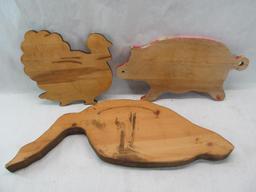 Wooden Animal Cutouts