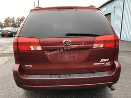 2004 Toyota Sienna LE 7 Passenger V6, 3.3L