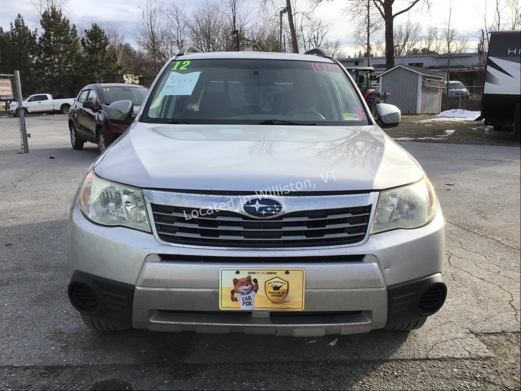 2012 Subaru Forester 2.5X Premium H4, 2.5L