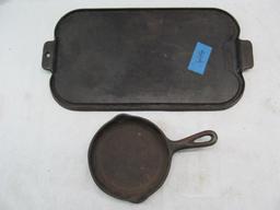 Wagner Ware Cast Iron Skillet & Griddle