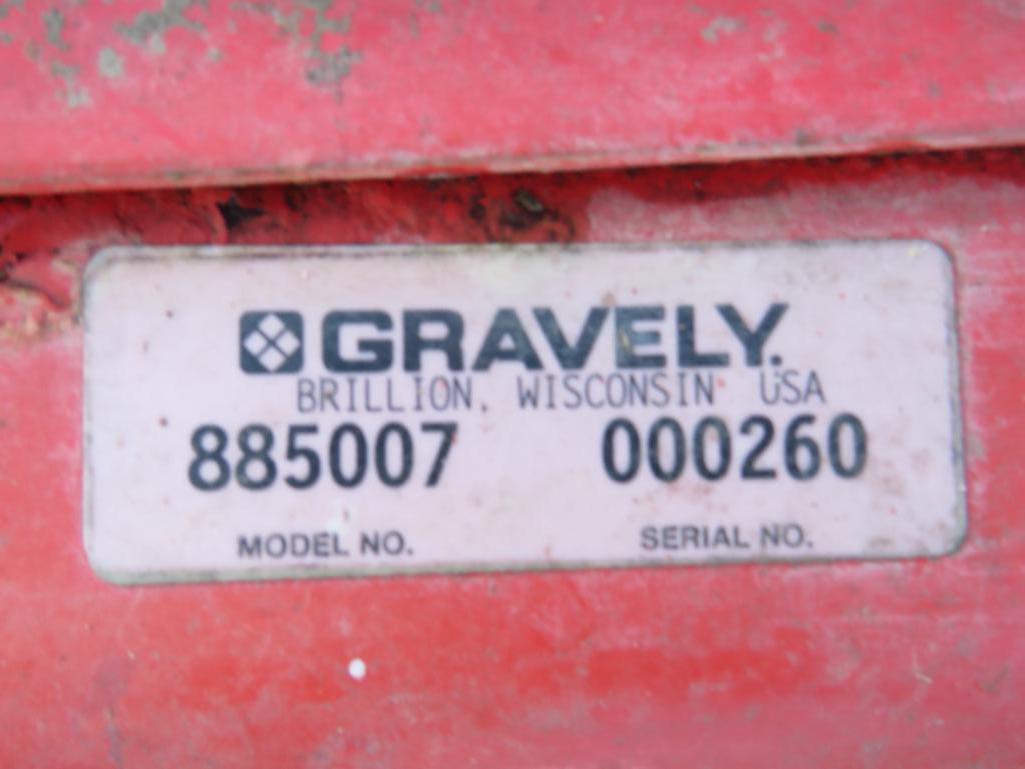 Gravely Finishing Mower