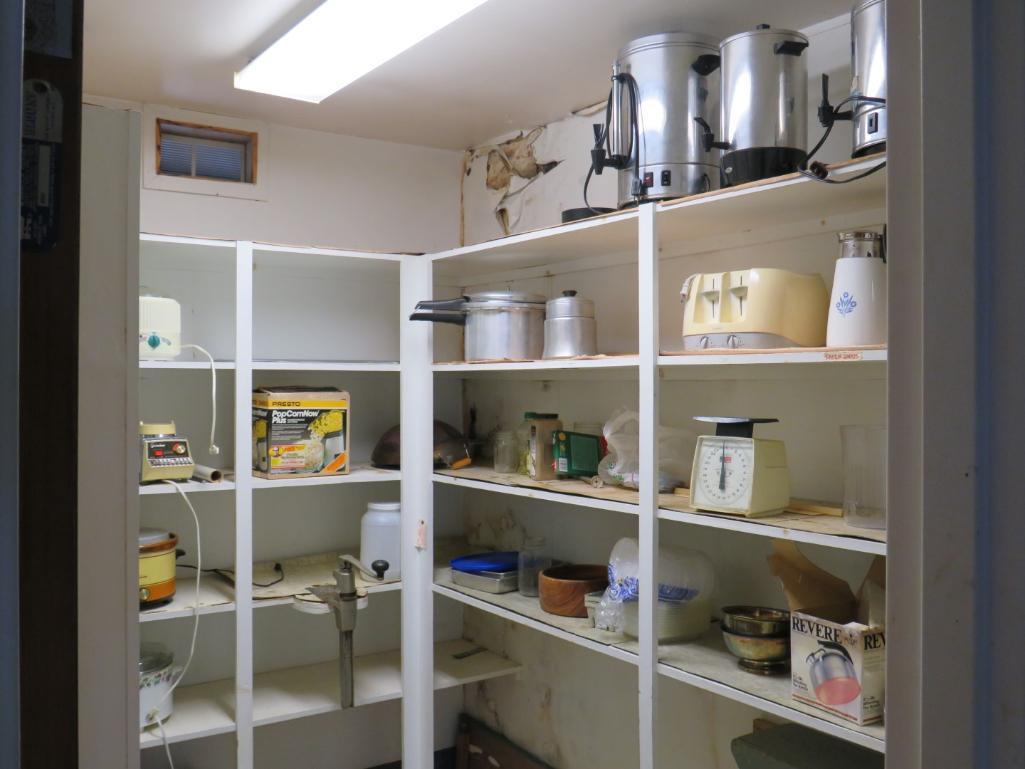 Contents of Kitchen Pantry