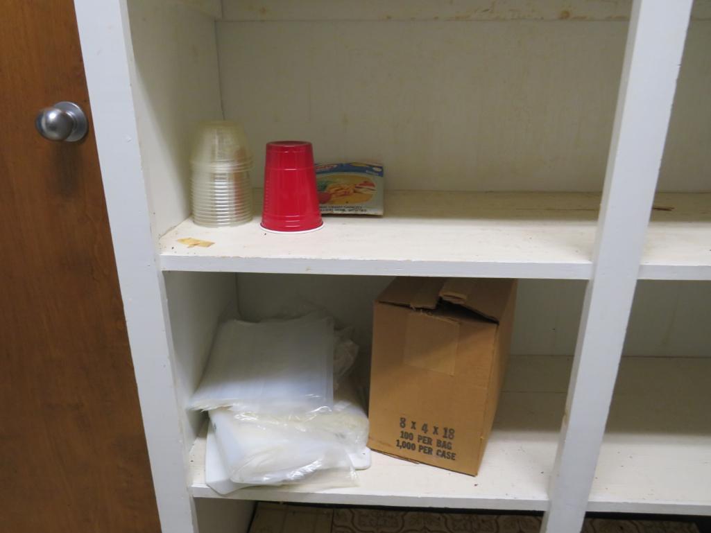 Contents of Kitchen Pantry