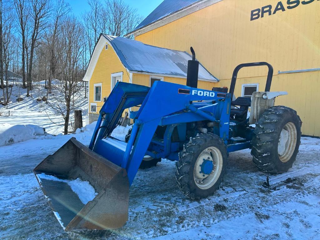 Ford 4630 4WD Diesel Tractor w/ Loader