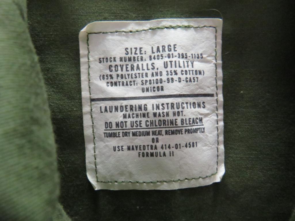 Vintage Vietnam Era Utility Coveralls