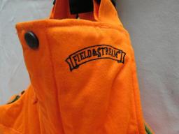 Field & Stream Blaze Orange Insulated Overalls