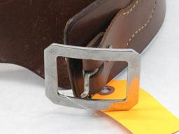 Bianchi 32 Leather Belt