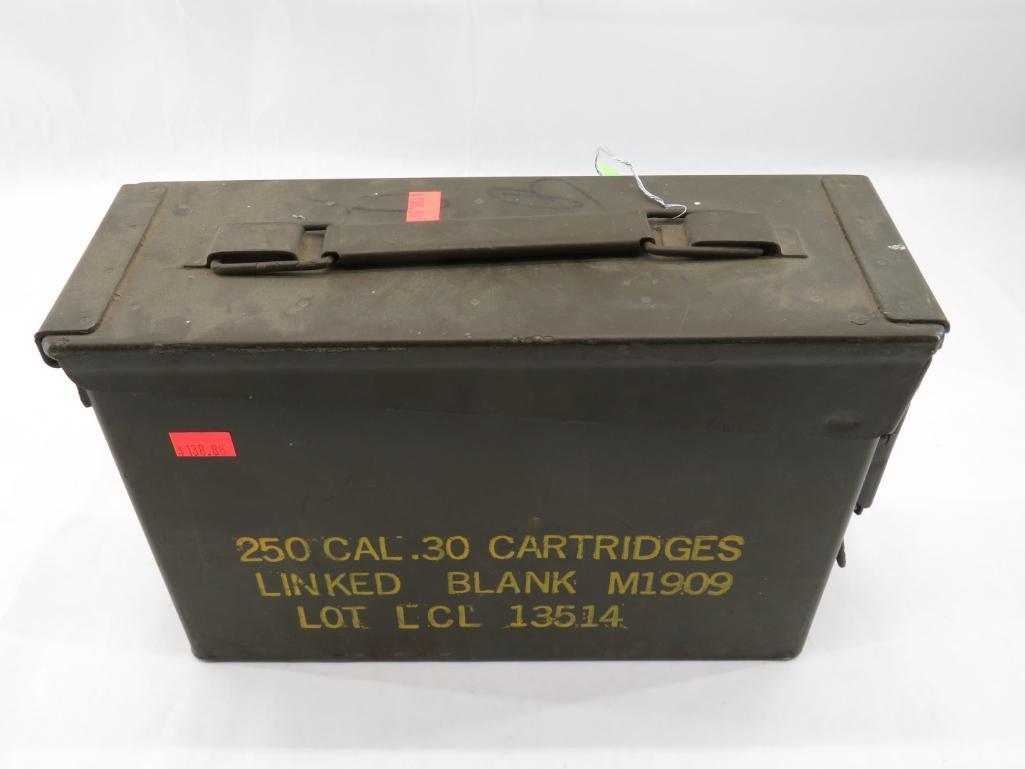 Ammo Box w/ 250 Caliber .30 Cartridges