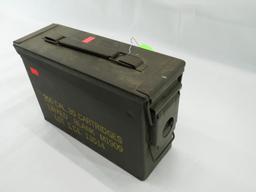 Ammo Box w/ 250 Caliber .30 Cartridges