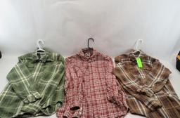 (7) Men's Flannel Shirts