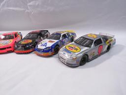 (5) 1:24 Scale Diecast Collectable Race Cars