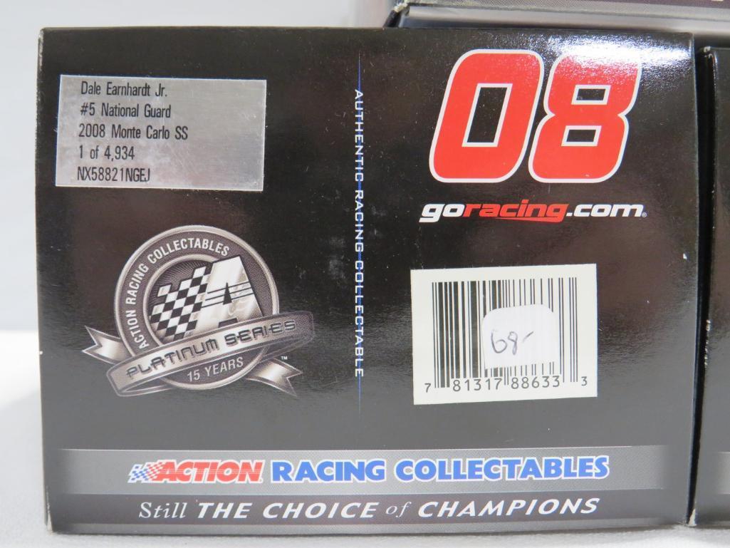(3) Dale Earnhardt, jr 2008 Collectable NASCAR