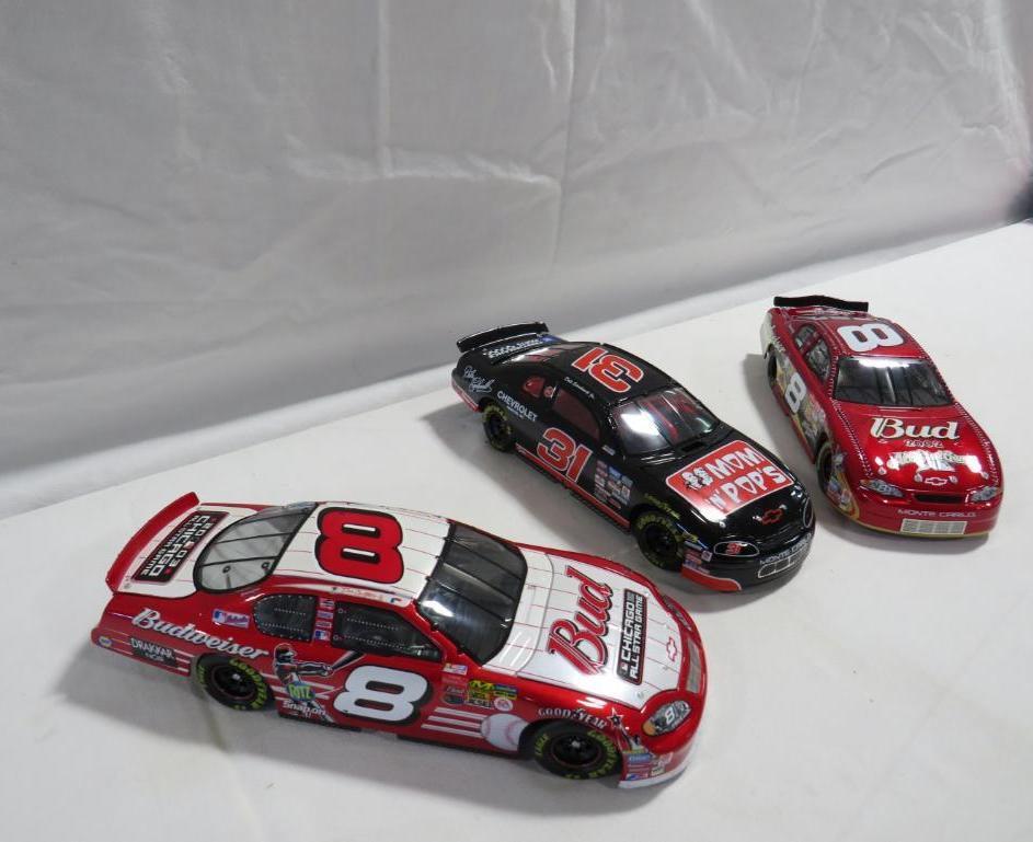 (3) Dale Earnhardt, jr Racing Collectables