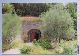 Picture on Plexiglass "2010 Wine Cellar Entrance"