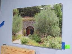 Picture on Plexiglass "2010 Wine Cellar Entrance"
