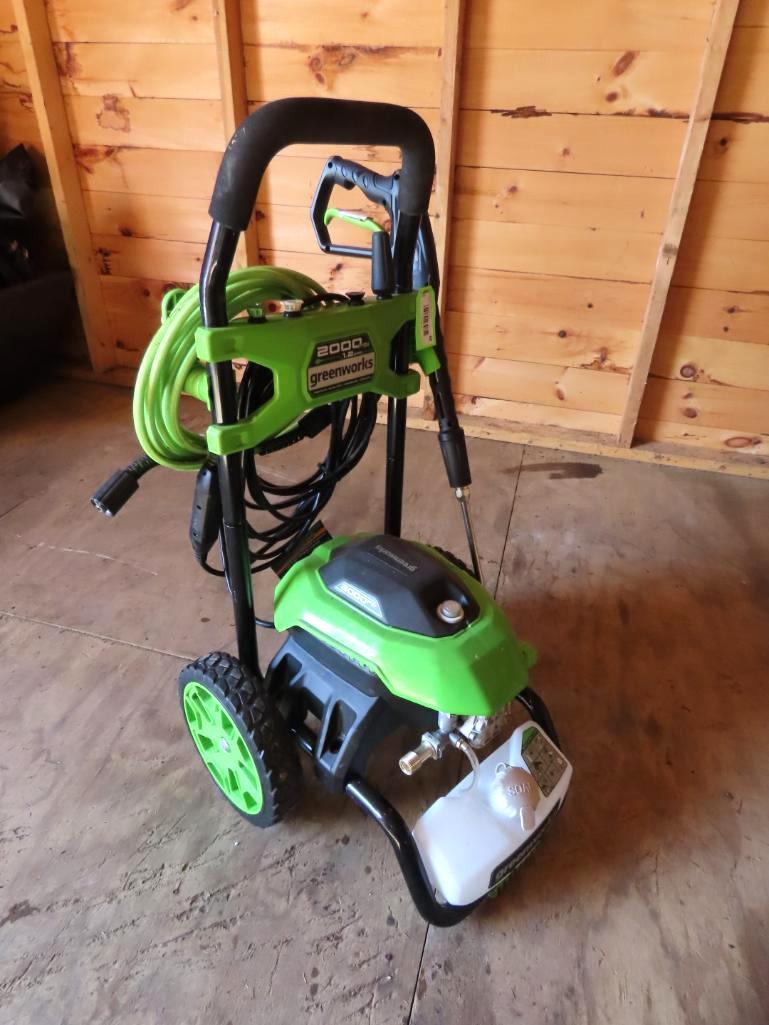 Greenworks 2000 PSI Electric Pressure Washer