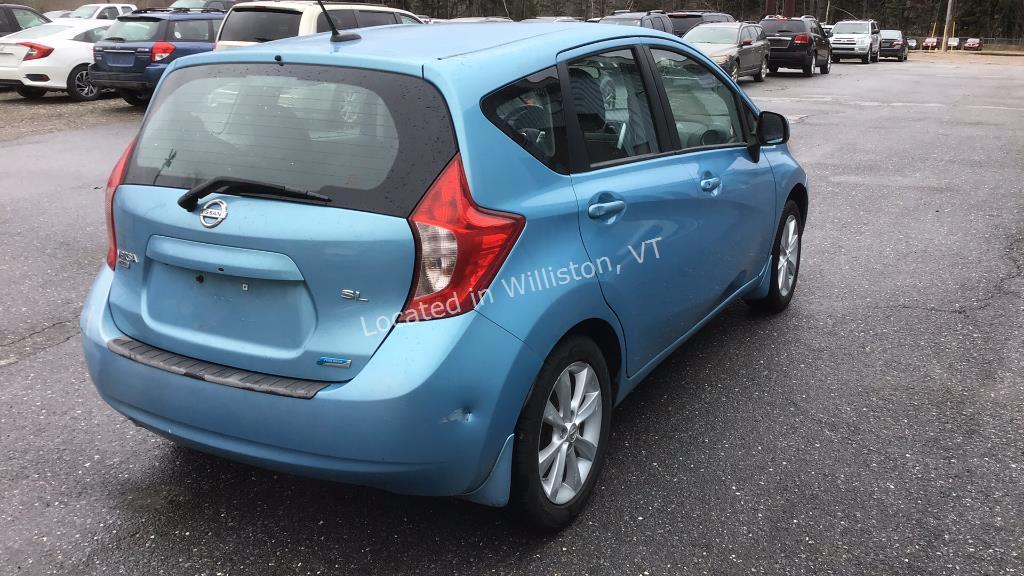 2014 Nissan Versa Note S I4, 1.6L