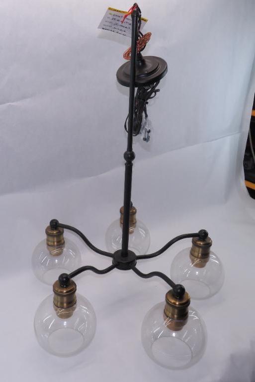 Pro Antique Bronze Finish Chandelier