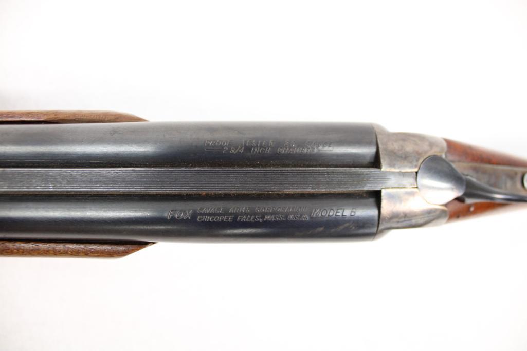 Savage Fox Model B Side by Side Shotgun