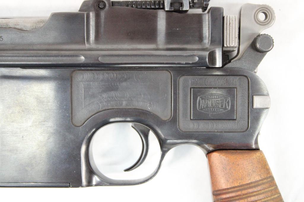 Mauser C96 "Broomhandle" Semi-Automatic Pistol