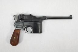 Mauser C96 "Broomhandle" Semi-Automatic Pistol