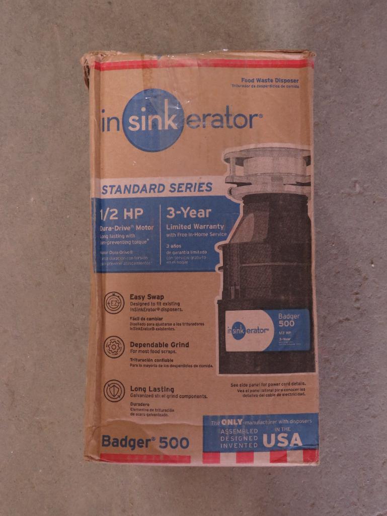 Insinkerator Badger 500, 1/2 hp Food Waste Disposer