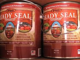 (4) Gallons of Ready Seal Exterior Wood Stain