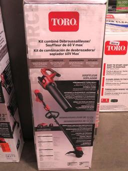 Toro 60v Cordless Trimmer Blower Combo Kit