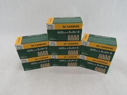 (350) Sellier & Bellot .30 Carbine Cartridges