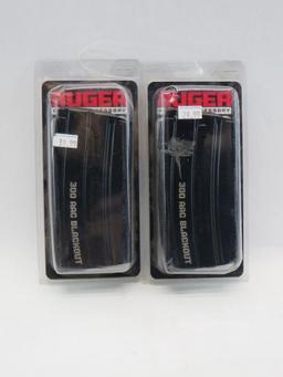 (2) Ruger Mini 14 20 Round .300 Blackout Magazines