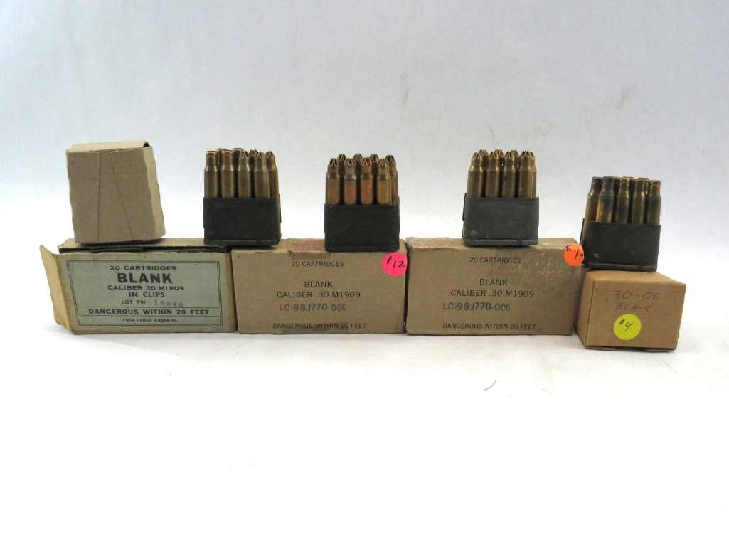 (120) .30-06 Blank Cartridges