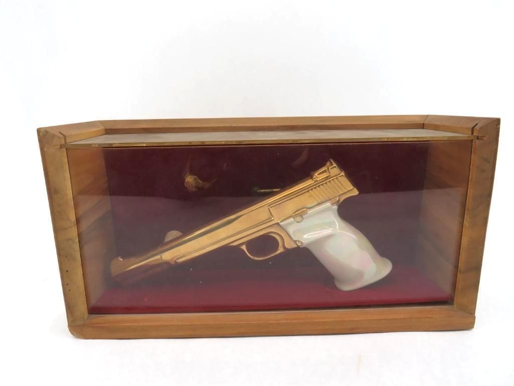 Porcelain Smith & Wesson Pistol Replica