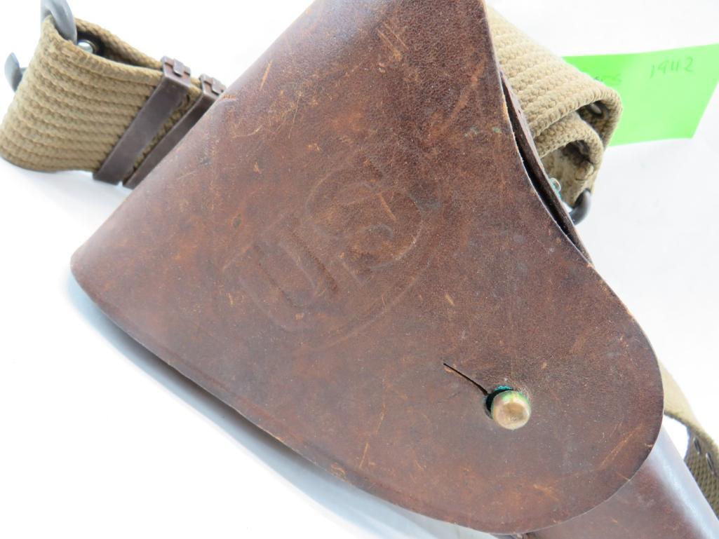 Vintage Sears 1911A1 Holster and Belt