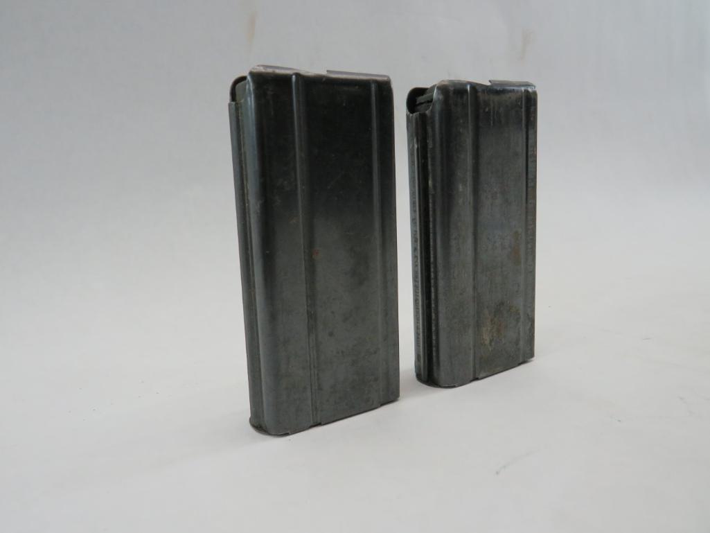 (2) Vintage 15 Round M1 Carbine Magazines