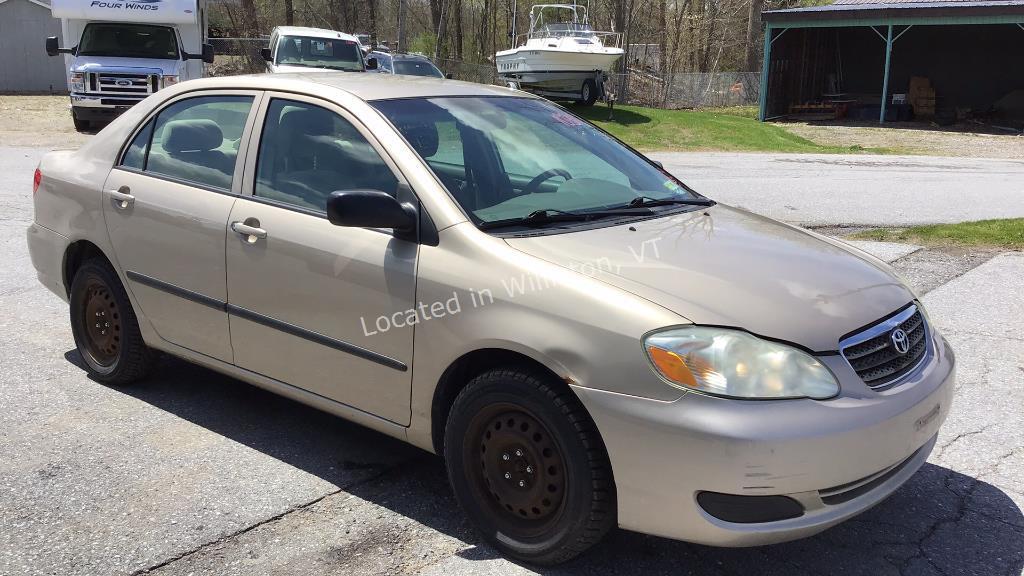 2007 Toyota Corolla CE I4, 1.8L