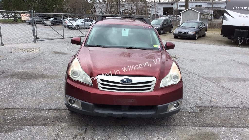 2012 Subaru Outback 2.5i H4, 2.5L