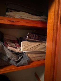 Linen Closet & Contents Of Bathroom
