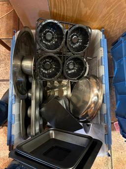 Crate Of Baking Pans