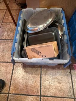 Crate Of Baking Pans