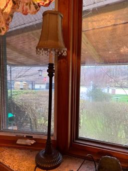 Asst. Plants & Lamps Bay Window