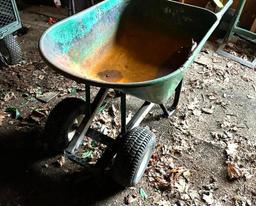 Dual Wheel Wheelbarrow