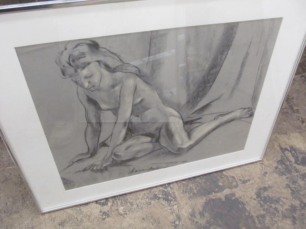 (10) Framed Nudes by Alf Svendsen